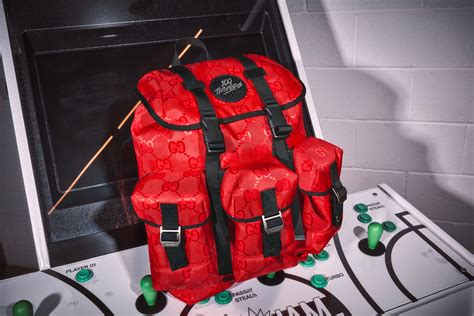 100 thieves gucci backpack price|100 thieves Gucci bag.